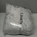 SONORO KATE 100% French Pure Linen Sheets, Breathable and Durable Linen Queen Size Sheets, Anti-Tear Linen Bed Sheets, Machine Washable, 16 Inch Deep Pocket - 4 Piece (Dark Grey, Queen)