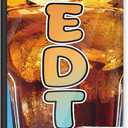 Ice Dtea Feather Flag for Business Advertising 6 FT Swooper Flag for Storefronts Retailers Shops Food Trucks Events and Fairs (Flagpole Not Included)