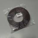 9.8ft Peel and Stick Floor Transition Strip, Carpet to Tile Transition Edging Trim Suitable for Doorways Threshold (Cover Height Within 5mm) (Gray)