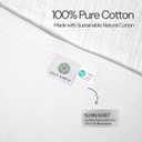 Salt Earth 100% Cotton Muslin Throw Blanket Gauze Blanket 50"X70" Throw 4 Layered for Couch, Bed, Living Room,Lightweight & All Season Blankets & Throws, Easy to wash, Nature & Skin Friendly (White)