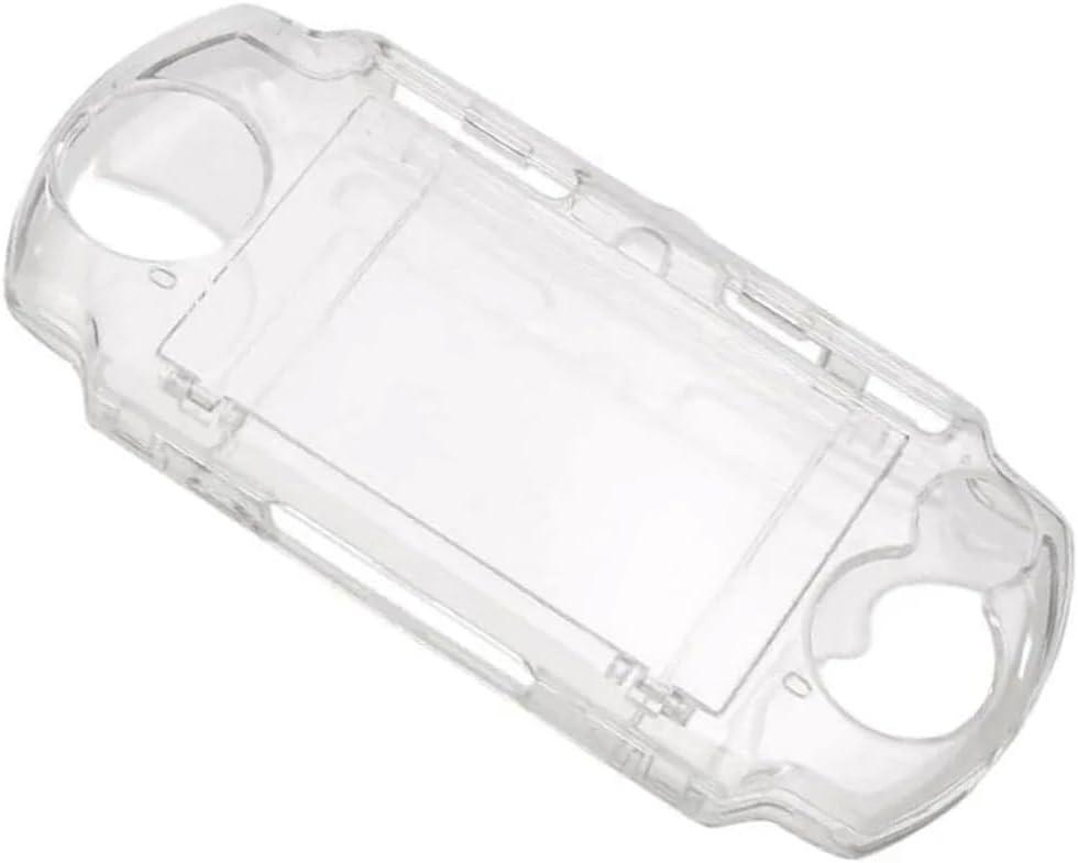 Transparent Hard Shell Case Cover Compatible with PSP 2000/3000, Replacement Protective PSP 2000 3000 Crystal Clear Housing Case
