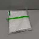 PigPotParty Cellophane Bags 8"x11", 100 Pack Clear Gift Bags, Bottom Gusset for Stand-Up Display, Plastic Cellophane Gift Wrap, Ideal for Mugs, Goodies, Treats, Party Favors, Includes Gold Ties