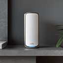 NETGEAR Orbi 970 Series (RBE970) Quad-Band WiFi 7 Mesh Add-on Satellite - Works with Existing 970 Series Mesh System or Router - Adds Coverage up to 3,300 sq. ft. - BE27000 802.11be 