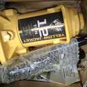 YELLOW JACKET 12 Ton Low Profile Bottle Jack, Welded Hydraulic Stubby Jack(24,000 LBs)