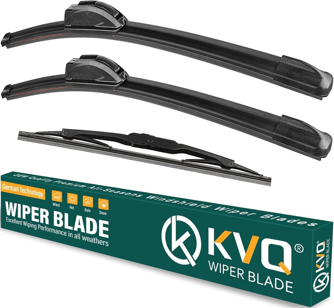 Windshield Wiper Blades Replacement for Chevy Chevrolet Traverse 2018 2019 2020 2021 2022 2023,Original Equipment Replacement Front Rear Wiper Blade Set - 24" 20" 10" (Set of 3)