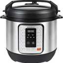 KINGBULL 12-in-1 Electric Pressure Cooker, Instant Multi-Use Non-Stick Pot, Slow Cooker, Rice Cooker, Steamer, Saut, Yogurt Maker, Warmer &Delay Start,LED Screen& Manual(6QT) (6 QT)