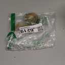 HOMOTEK 2 Pack Round Sliding Closet Door Handles Diameter 21/2 in(65mm) Brushed Gold Flush Pocket Pulls Recessed Bypass Door Handles, Stainless Steel Barn Door Finger Pull Set