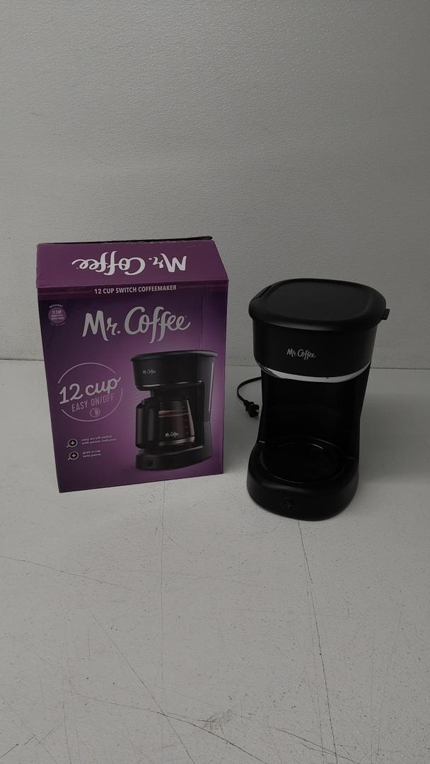 Mr. Coffee 12 Cup Coffeemaker. No Cup