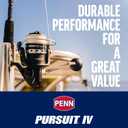 PENN Pursuit V Spinning Reel Combo, 4000 Size Reel - 7' - Medium - 1pc