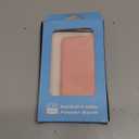 Smallest Portable Charger with Built-in Cables 5000mAh,Ultra Slim Power Bank,Mini High Speed External Battery Packs,Lightweight USB C Phone Charger for iPhone Samsung Google Android (Pink)