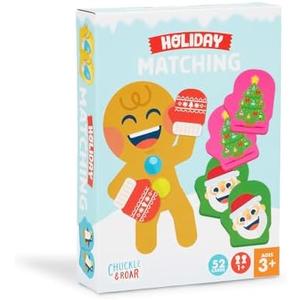 Chuckle & Roar Holiday Matching Game, PACK OF 4