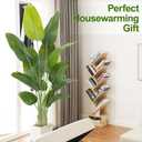 Lifelike Bird of Paradise Artificial Plant,6ft Faux Banana Leaf Tree with 13 Trunks - Perfect Indoor Silk Floor Plant for Home Decor in Living Room, Office, and Bedroom 1Pack