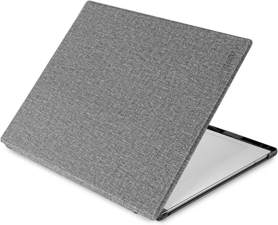 CoBak Case for Remarkable 2 Paper Tablet - Lightweight and Hard Back Shell Protective Book Folio Cover with Built-in Pen Holder - for 10.3" 2020 Released (Gray)