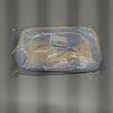 Grurun Large Pencil Pouch Big Pencil Case Big Capacity Aesthetic Pen Cosmetic Bag Pen Stationery Organizer Simple, College Office Home Travel Storage Bag (Blue)