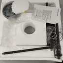 Kichler Everly 19.75" Kitchen Bell Pendant in Olde Bronze, 1-Light Clear Glass Pendant Light, (19.75" H x 13.75" W), 42046OZ