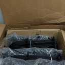 Decorative Garden Fence 17in (H) x50ft (L), Arched Rustproof Metal No Dig Fence for Dogs & Rabbit, Ornamental Animal Barrier for Flower Beds, Border Panels Fencing for Yard & Patio Outdoor Decor