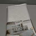 EDOW Throw Pillow Inserts, Set of 2 Lightweight Down Alternative Polyester Pillow, Couch Cushion, Sham Stuffer, Machine Washable. (White, 12x20)