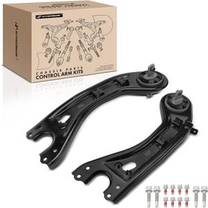 A-Premium 2 x Rear Suspension Trailing Arm Compatible with Kia Sorento 2014-2015 & Hyundai Santa Fe Sport 2013-2014, FWD Only