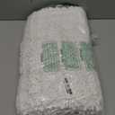 DEXI Bathroom Rug 20x32, Super Soft Thick Chenille Absorbent Bath Mat, Non Slip Machine Washable Fluffy Shag Bathmat for Tub, Shower Floor, White (1'8" x 2'8" (Rectangular))