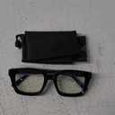 IBOANN Oversized Blue Light Glasses for Woman, Funky Fashion Glasses With Preppy Look, Reduce Screen Fatigue Computer Glasses