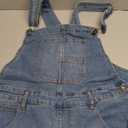 Qazel Vorrlon Denim Overalls for Women Barrel Wide Leg Bib Baggy Jeans Adjustable Denim Romper Stretch Jumpsuit Y2K Pants, XL