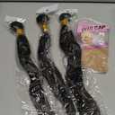 Straight Bundles Human Hair 1B Human Hair Bundles Brazilian Virgin 24 26 28 Inch Natural Black Straight Bundle Human Hair Extensions 50 Gram Per Bundle