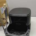 Chefman Air Fryer 4 QT Compact Airfryer for Quick & Easy Meals in Minutes, Features Hi-Fry Technology for Extra Crisp, Touchscreen Controls with 4 Presets, Nonstick & Dishwasher Safe Basket - Black, 4 Quart Without Easy View Window