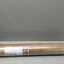 Oxdigi Vinyl Flooring Roll 107 sq.ft | 3'4"W x 32'10"L, PVC Leather-Like Linoleum Floor Covering, Waterproof Durable Heavy Vinyl, Easy to Install with Tape, Removable- No Adhesive Backing, Natural Oak