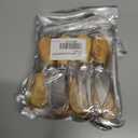 2 x Cheese Knife with Wooden Handle - Stainless Steel Blade for Hard & Soft Cheese, Ergonomic Grip for Charcuterie Board,Ideal Kitchen Gadget & Christmas Gift