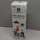 UTALENT Cordless Portable Blender, 25 oz removable Vessel, Powerful Personal Blender, For-Smoothies, Ice Crush, 4 Programs, Leakproof-Lid & Sip Spout, USB-C Rechargeable, Dishwasher Safe Parts, Black