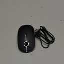 VssoPlor Type C Wireless Mouse, USB C MacBook Wireless Mouse Dual Mode Cordless Mice with USB and Type C Receiver Compatible with PC, Laptop, MacBook and All Type C Devices Black and Silver