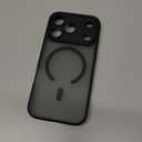 Designed for iPhone 17 Pro Case, Compatible with MagSafe, [Camera Protection] [15FT Military Drop Protection] Shockproof Translucent Matte Anti-Slip Phone Case, 6.3", Alpine Green