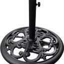 Black Powder Coated Umbrella Stand