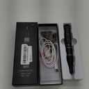 Nail Drill Cordless 35000RPM Rechargeable Professional Electric Nail Drill Kit Wireless Nail File Drill Acrylic Drill for Acrylic Gel Nails Manicure Pedicure Polishing Remover (Black)