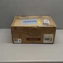 LEDIARY Caged Ceiling Fan with Light and Remote, 16in Small Low Profile Ceiling Fans with Lights, 6 Speed and Reversible Farmhouse Flush Mount Ceiling Fan for Bedroom, Kitchen, Living room (White and Gold)