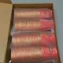 100PCS Chinese Wedding Disposable Paper Cups  Red Double Happiness Cups for Tea, Wine, or Water  Thickened Party Drinkware for Marriage Banquet, Engagement, and Celebration