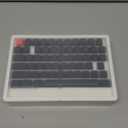 Keychron OSA Profile Double-Shot PBT Keycap Full Keycap Set (141 Keys) - White on Black, Compatible with MX Mechanical Switches, Non-Shine-Through, Fits ANSI Layouts (100%, TKL, 96%, 75%, 65%, 60%)