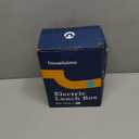 TRAVELISIMO Electric Lunch Box for Adults 100W Heated Lunch Box For Men 1.5L Stainless Steel Portable Food Warmer, 12/24/110V for Travel & Work, Loncheras Electricas Para Calentar almuerzo (Neon Blue)