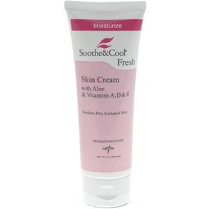 Medline Soothe & Cool Moisturizing Skin Cream, with Aloe and Vitamin E, Scented, 8 oz. Tube, 2 Pcs