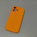 Ktele Magnetic for iPhone 17 Case [Compatible with Magsafe] [Premium Silicone Satin-Smooth Touch] Slim Shockproof Anti-Scratch Microfiber Lining Case, 6.3 inch, Bright Orange