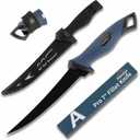 9 Blade Fishing Filet Knife Razor Sharp Din 1.4116 German Stainless Steel Flexible Fishing Fillet Knife, Ergonomic Non-Slip Handles, Easy-Clean Blade Professional Level Knives for Fileting, Boning & Fishing