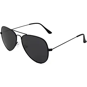 livho Sunglasses for Men Women Aviator Polarized Metal Mirror UV 400 Lens Protection