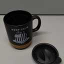 5 Pcs Police Gifts for Men Police Academy Graduation Gifts Set Include Sock and Ceramic Mug Leather Wallet 6 in 1 Multi Tool Pen Keychain Dad Present from Son Daughter Husband Present