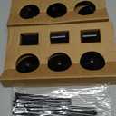 6 Pcs Black Candle Holders Set, Vintage Home Decor  Modern Taper Candlestick Holders for Wedding, Table Centerpieces  Great Gift for Housewarming, Birthday Parties, Wedding & Christmas Season