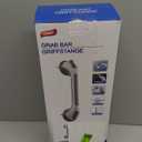 TAILI Grab Bars for Bathtubs and Showers 2 Pack Suction Grab Bar, Heavy Duty Shower Handle Removable Bath Handrails for Seniors and Elderly, Bathroom Safety Grip No Drilling Waterproof,Grey (16.8", Gray)