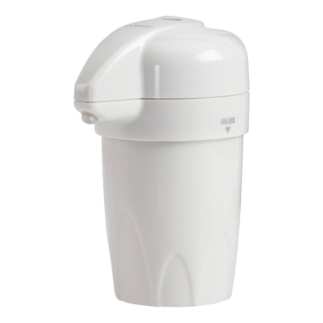 True Glow by Conair Lotion Warmer  Heated Lotion Dispenser for Body and Hand Lotion  White