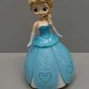 Toys for 3 Year Old Girls, Ice Princess Dancing Robot Doll for 3 4 5 Year Old Girl Birthday Gifts, Bump and Go Moving Toy with Magic Lights & Music, Easter Basket Stuffers Gifts for Kids Toddlers