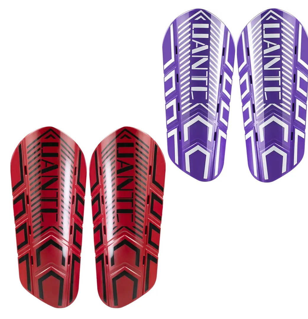Shin Guards - Soccer Shin Guards with Cushion Protection for Kids/Adults
