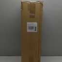 TRIROCKS Set of 2 Moroccan Candle Lanterns 22.5''&15'' H Decorative Candle Holder Hanging Lanterns with Embossed Colored Tempered Glass Ramadan Decorations for Home Outdoor Indoor Patio Weddings (Gold)