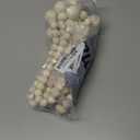 KLOGTSIND Magnetic Curtain Tiebacks, Curtain Tie Backs for Curtains 6 Pack, Wood Bead Curtain Tiebacks, Curtain Holders for Boho Bedroom Decor, Baby Nursery Decor, Farmhouse Decor